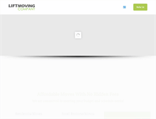 Tablet Screenshot of liftmovingco.com